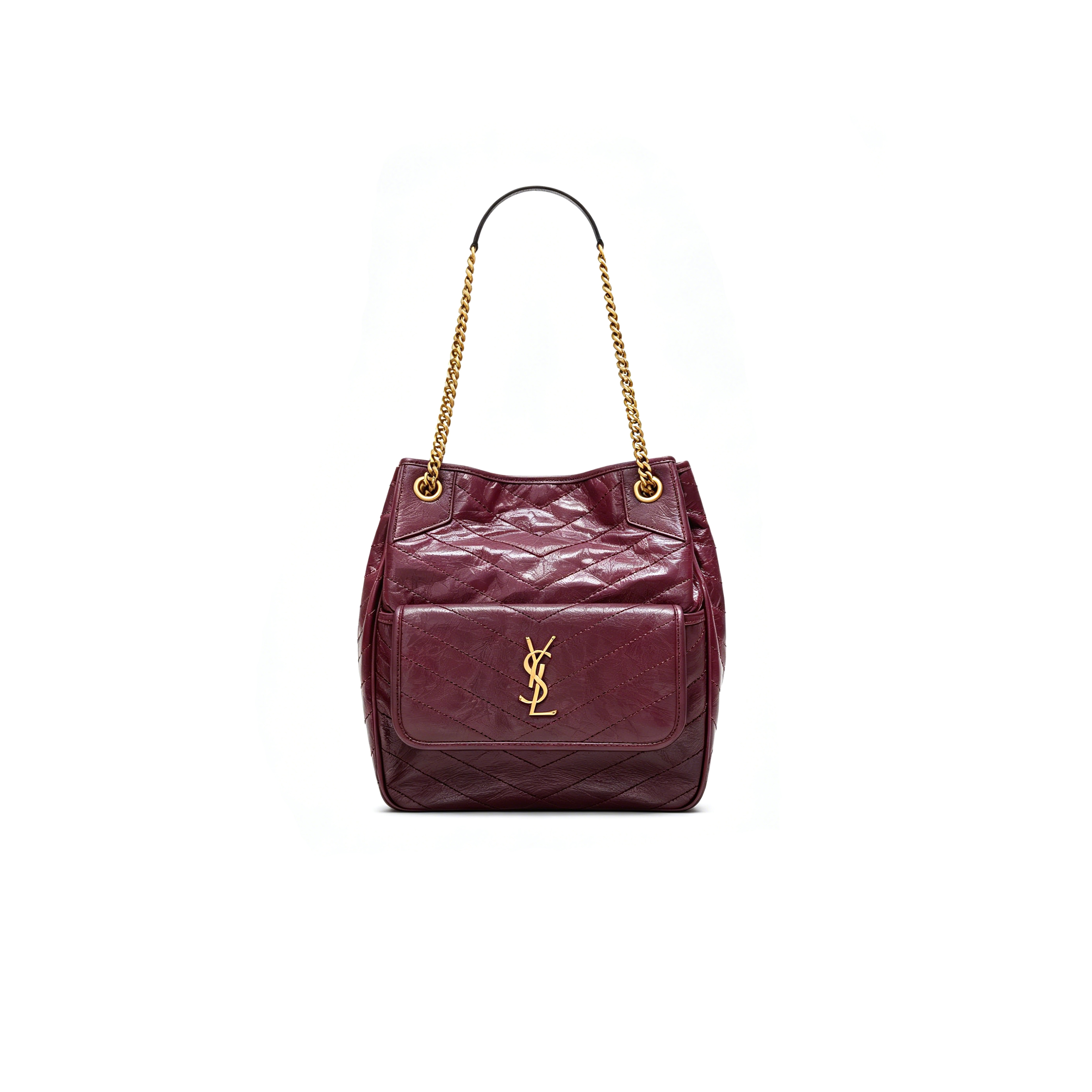 Y51 NIKI MULTIPOCKET SHOPPIPNG IN VINTAGE LEATHER 862295 (30*25*12cm)